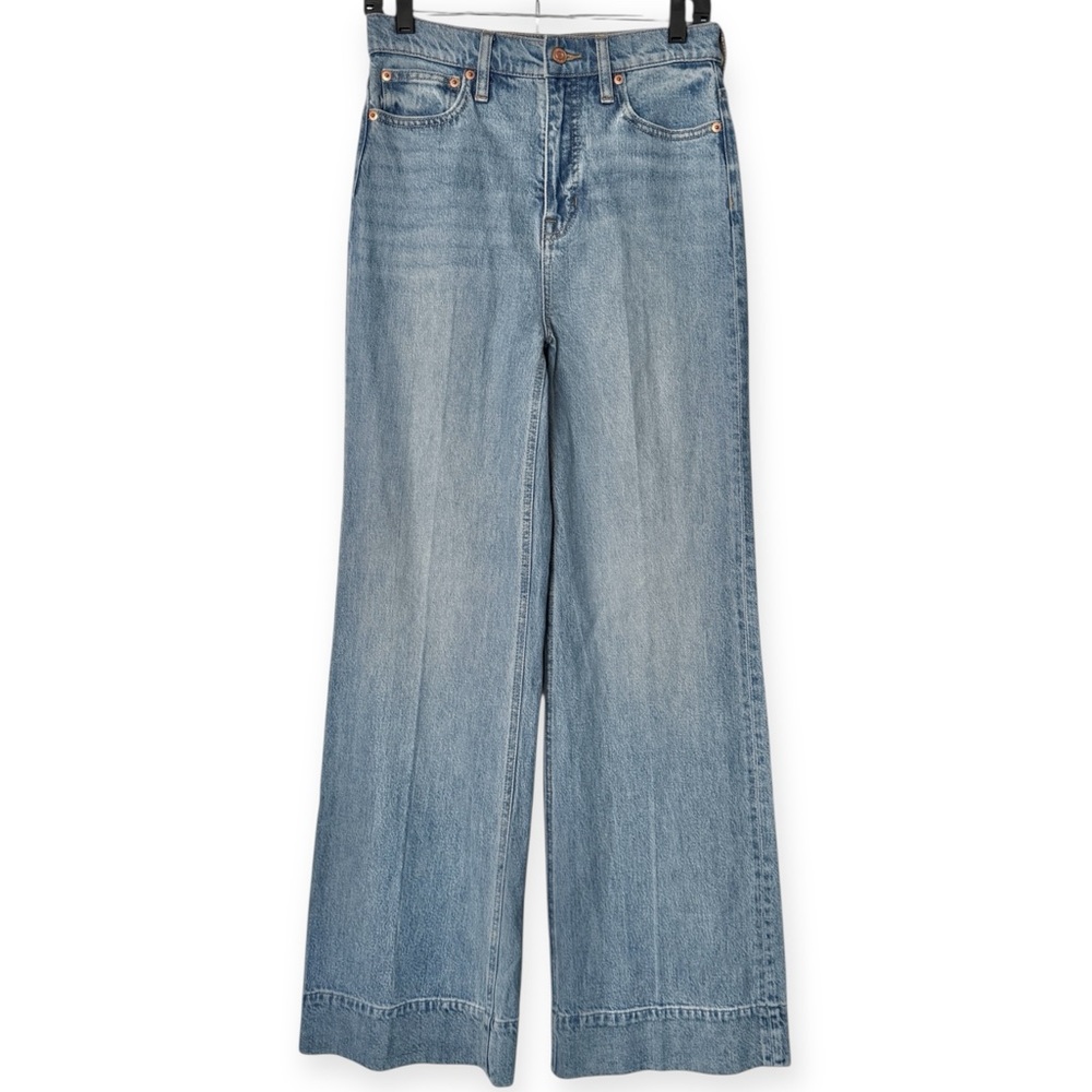 NWOT J. Crew Denim Trouser Chambray Blue - Picture 4 of 16
